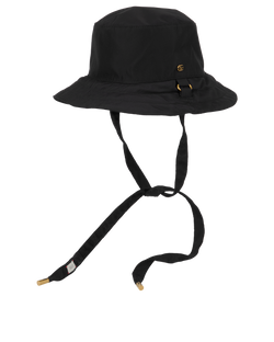 Gucci Reversible Bucket Hat, Poly, Black, MII, Sz M, 3*